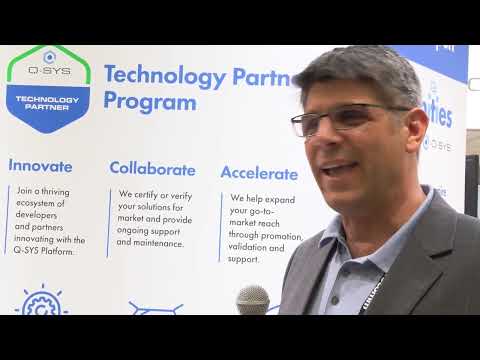 Q-SYS Technology Partner Program (Q-SYS @ Infocomm 2022)