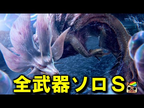 チャレンジクエスト　タマミツネ闘技全武器ソロSを目指す　モンハンワイルズ