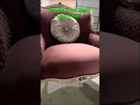 Luxury Designer Chair Making | Handcrafted Royal Sofa Chair 🪑✨"
