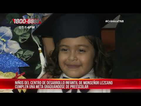 Niños del CDI Monseñor Lezcano culminan su educación infantil 2020 – Nicaragua