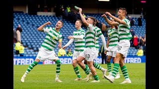 Celtic FC – Post-match celebrations at Murrayfield