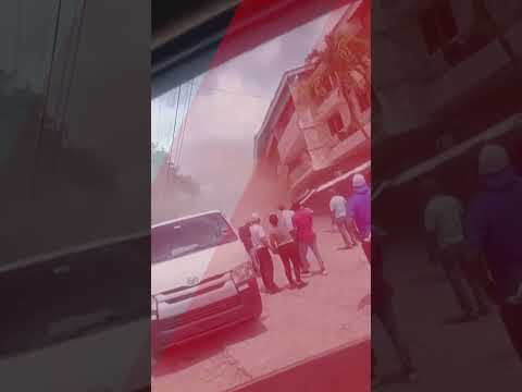 Eyewitness Video Captures Moments After Building Collapses From Panama Earthquake #shorts
