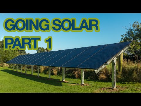 Going Solar Part 1 - Installing a 4kW PV Array at the Automated Home