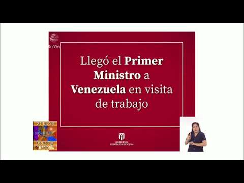 Primer ministro de Cuba inicia visita de trabajo a Venezuela