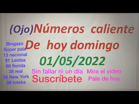 NUMEROS PERFECTO PARA HOY 30 DE ABRIL y 01 de Mayo  2022 , NUMEROS PARA  GANAR EN LAS LOTERIAS