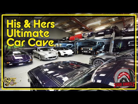 His & Hers Ultimate Private Car Cave Tour - couple 'accidentally' bought a Lambo Diablo