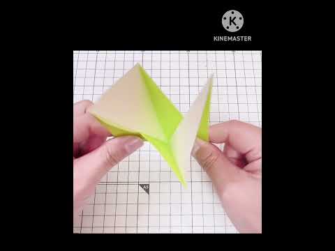折り紙 星のくす玉を作ってみた!詳しい作り方は本編動画でみてね#origami #kusudama#star  #modularorigami #papercraft #shorts#short