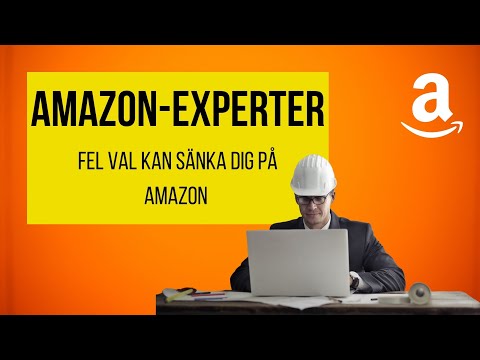 AMAZON EXPERTER I FEL VAL KAN SÄNKA DIG P Å AMAZON