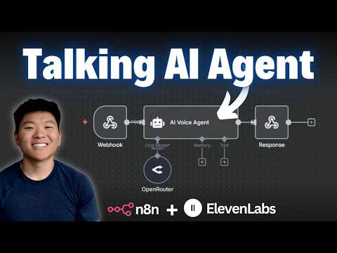 Turn Your AI Agent Into a Voice Assistant in Minutes (n8n & ElevenLabs)