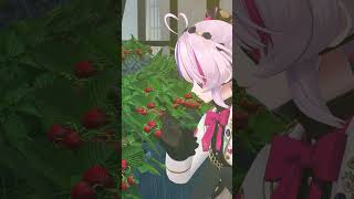 いちごおいしい！！ #mariamarionette #vtuber#varkshorts