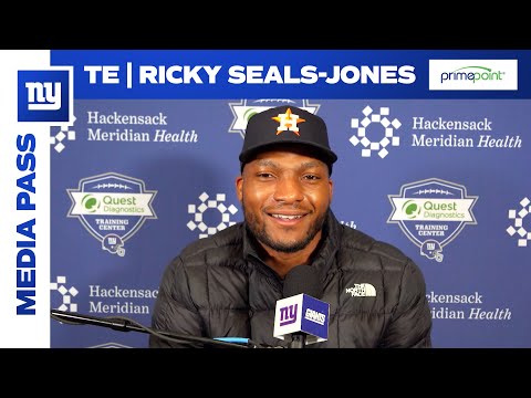 First Interview with Ricky Seals-Jones | New York Giants video clip