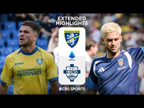 Frosinone vs. Como: Extended Highlights | Serie A | CBS Sports Golazo