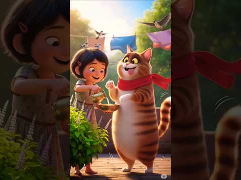 Billa ki DOSTI #friendship #friendshipstory #friends #ai #aistory #cartoon #viral #shorts