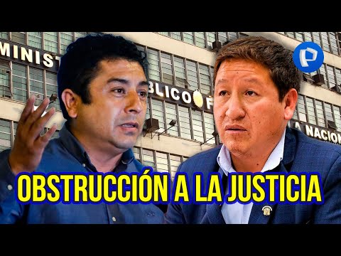 Formalizan investigación contra Guillermo Bermejo y Guido Bellido por obstrucción a la justicia
