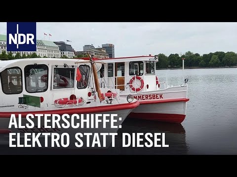 Umgerüstet: Hamburgs Alsterflotte fährt elektrisch  | Die Nordreportage | NDR Doku