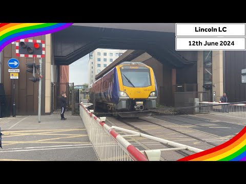 Lincoln High Street Level Crossing (12/06/2024)