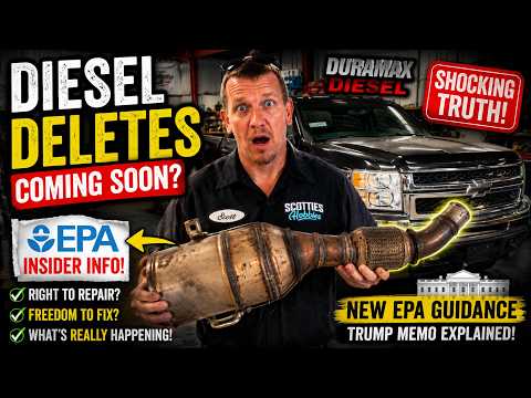 Diesel Deletes LEGAL Soon?! I Asked the EPA about Trump's Freedom to Fix... Right to Delete?