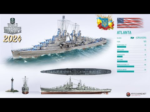 ATLANTA / РАНГИ - World of Warships українською 2024 #ukraine