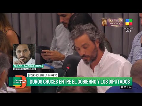 Polémica en Diputados: Cuando se incomodan te restrigen el uso de la palabra, Santiago Cafiero