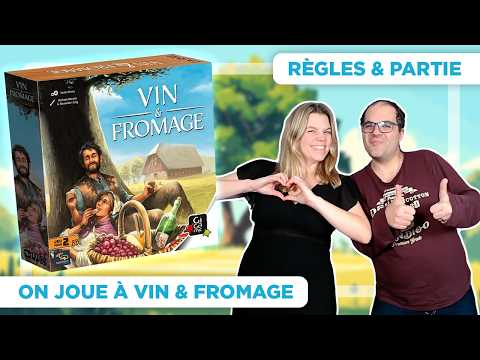 ON JOUE À VIN & FROMAGE ! Règles + Partie + Avis | Jeu de Société Gigamic