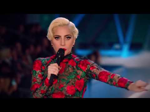 Million Reasons Medley - Lady Gaga  Live in The Victorias Secret Fashion Show In Paris