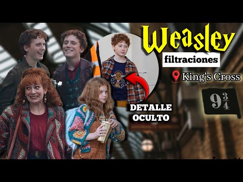 ¡PRIMER VISTAZO A LOS WEASLEY! Filtraciones King's Cross + easter egg 🔍 | Harry Potter HBO