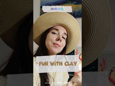 Part 1. Creative with clay. #artist #diyart#claycraft#creator #artistic#diy#crafty#creativeprocess