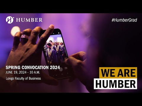 #HumberGrad Spring 2024 | Ceremony 4 of 11 | June 19 at 10 a.m.
