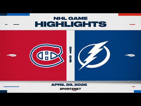NHL Game 5 Highlights | Canadiens vs. Lightning - April 29, 2026
