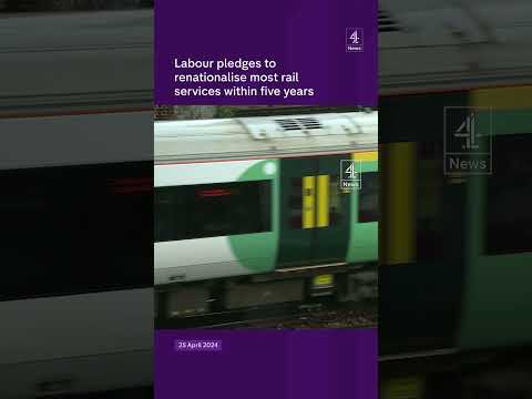 Labour pledges to renationalise rail services
