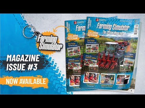 Issue #3 of the Official Farming Simulator Magazine is now available!