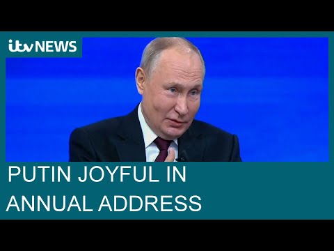 Putin is smiling as Zelenskyy pleads for aid ahead of a long winter for Ukraine | ITV News