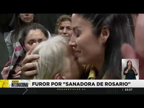 El furor por la llamada Sanadora de los enfermos en Rosario, Argentina