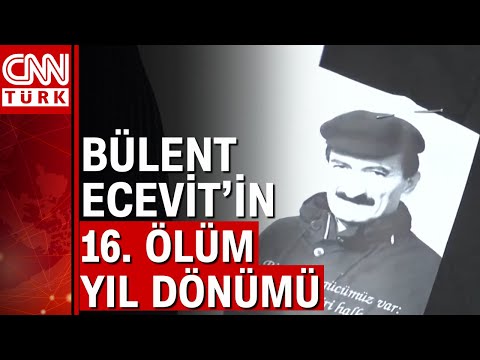 Bülent Ecevit ölüm yıl dönümünde sevenleri tarafından mezar başında anıldı