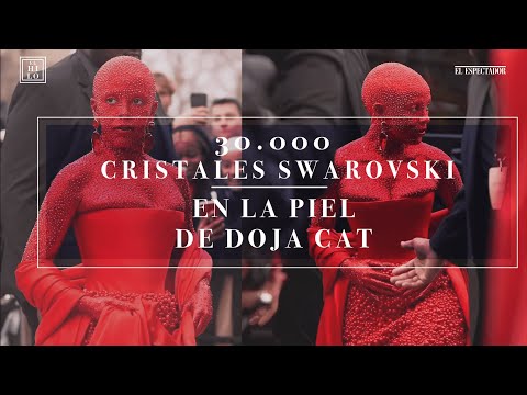 Así se hizo el look que usó Doja Cat en el desfile de Schiaparelli | El Hilo | El Espectador