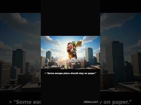 “The Great Escape… Again!” #shorts #viralshorts #funny #entertainment