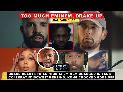 Joe Budden, Kxng Crooked on Euphoria Drake DISS, Eminem DRAGGED In, Coi Leray DISOWNS Benzino
