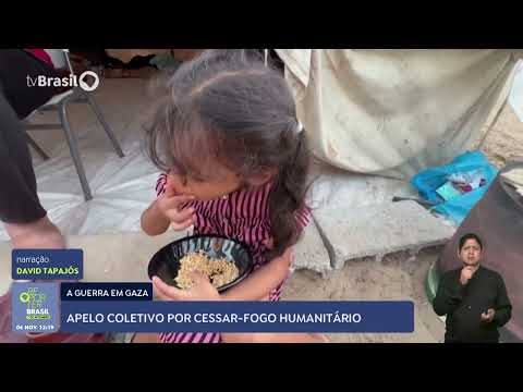 Apelo coletivo pede cessar-fogo humanitário em Gaza