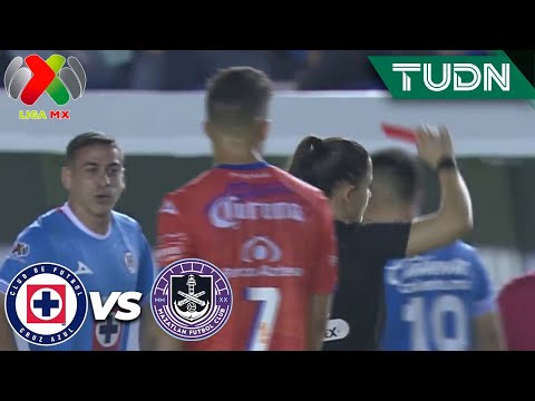 ¡ROJA! Cándido pierde la cabeza y mete un planchazo | Cruz Azul 0-0 Mazatlán | Liga Mx -AP2024 - J1