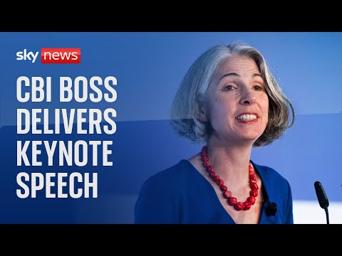 CBI chief executive delivers keynote address