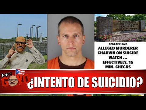 Trasladan al oficial Derek Chauvin a maxima seguridad por rumores de un posible suicidi0!
