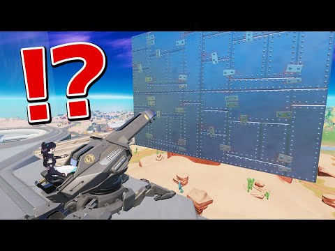 【検証】自分の体でアーマードウォールは撃ち抜ける!?【フォートナイト/Fortnite】