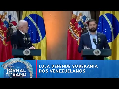 Lula pede respeito pela soberania popular e defende transparência na Venezuela | Jornal da Band