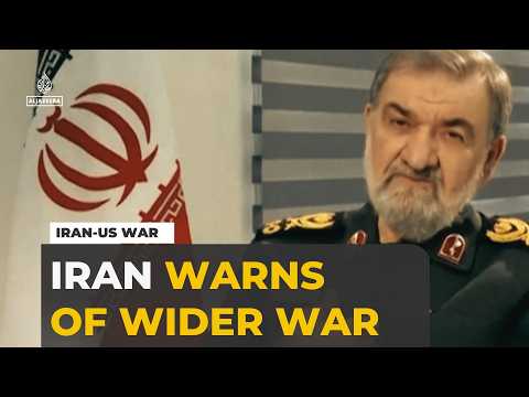 Iran warns of full-scale offensive after seventh night of US air strikes