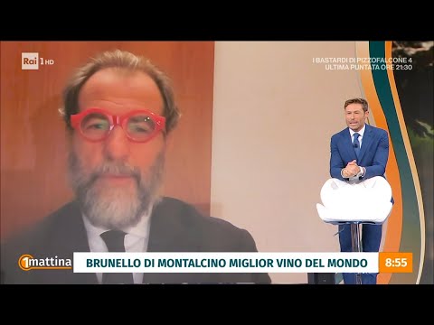 Brunello vino dell'anno - Unomattina -13/11/2023