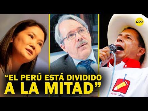 El Perú está dividido por la mitad: Alfredo Torres sobre la elección presidencial