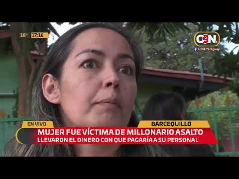 Barcequillo: Mujer fue víctima de millonario asalto