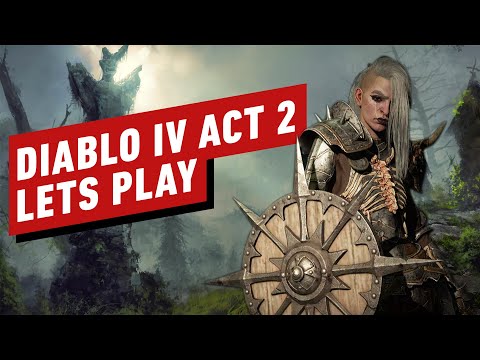 Diablo 4: Act 2 Story, Dungeons, & Sidequests - Let's Play