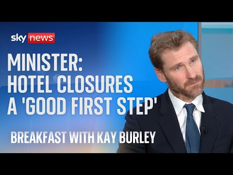 Minister: Closing 50 asylum hotels is 'a good first step'