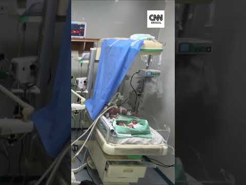 ​Médicos de Gaza juntam bebês em incubadora por falta de combustível